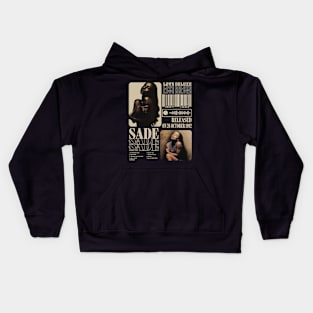 Sade Adu - Love Deluxe - Released on 26 October 1992 Kids Hoodie